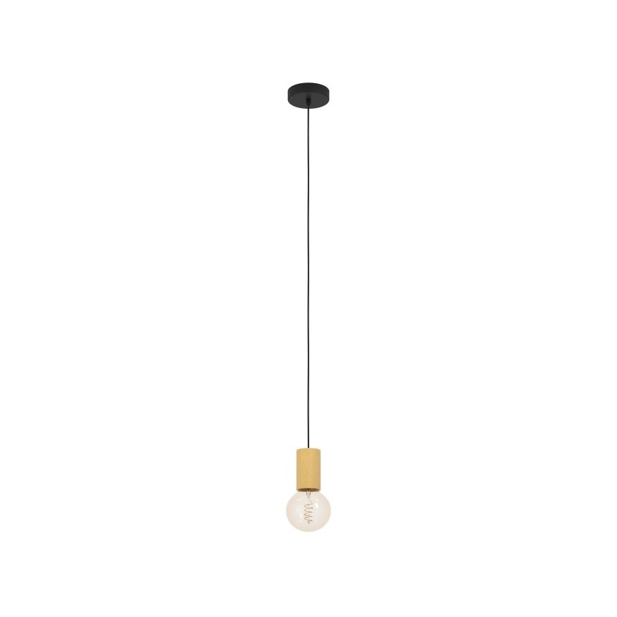 Eglo - Lampadario a sospensione con filo 1xE27/40W/230V marrone