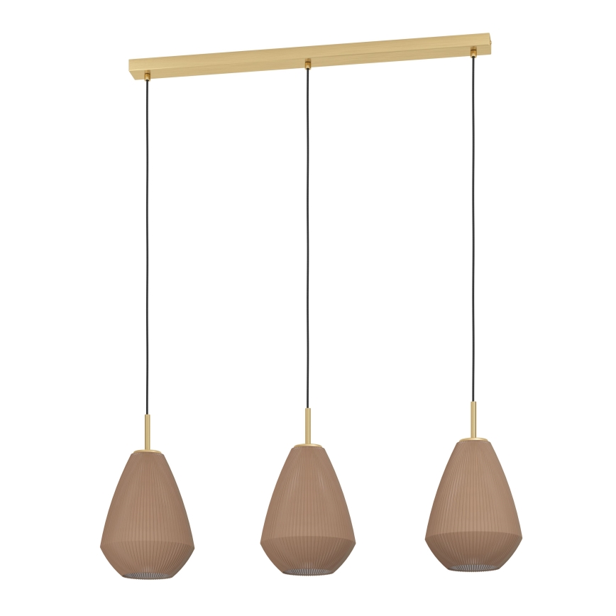 Eglo - Lampadario a sospensione con filo 3xE27/40W/230V