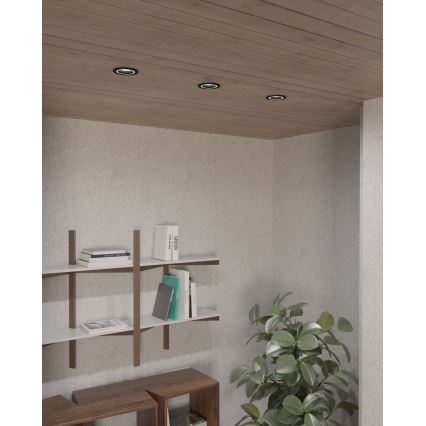 Eglo - Lampada da incasso 1xGU10/35W/230V antracite