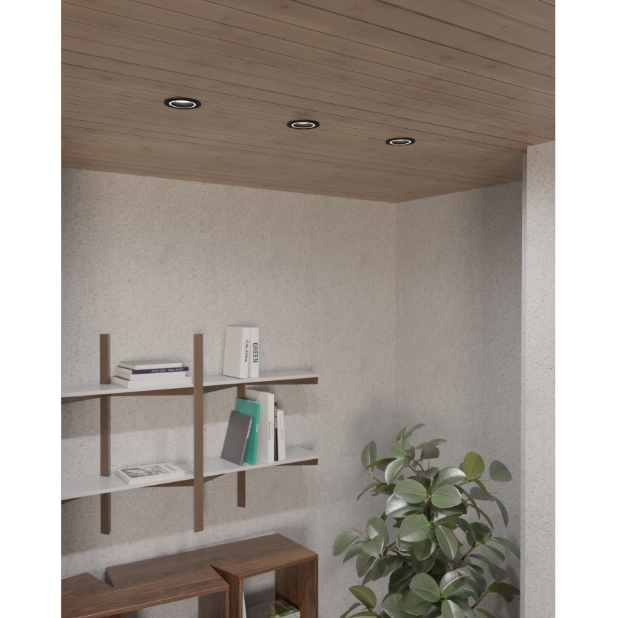 Eglo - Lampada da incasso 1xGU10/35W/230V antracite