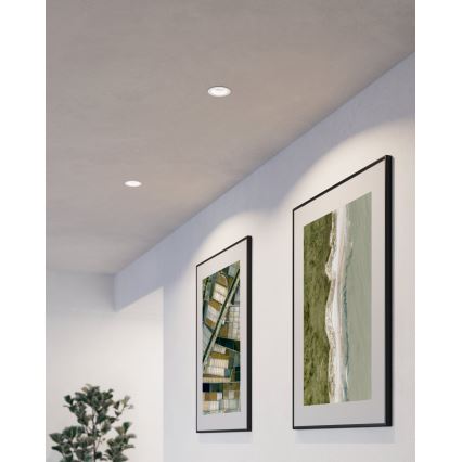 Eglo - Lampada da incasso 1xGU10/35W/230V bianco