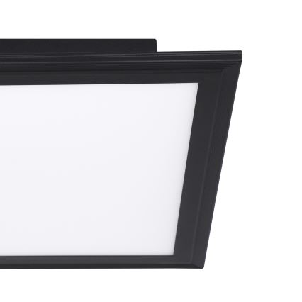 Eglo - Plafoniera LED LED/14W/230V 30x30 cm nero