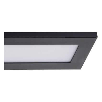 Eglo - Plafoniera LED LED/38W/230V 120x10 cm nero