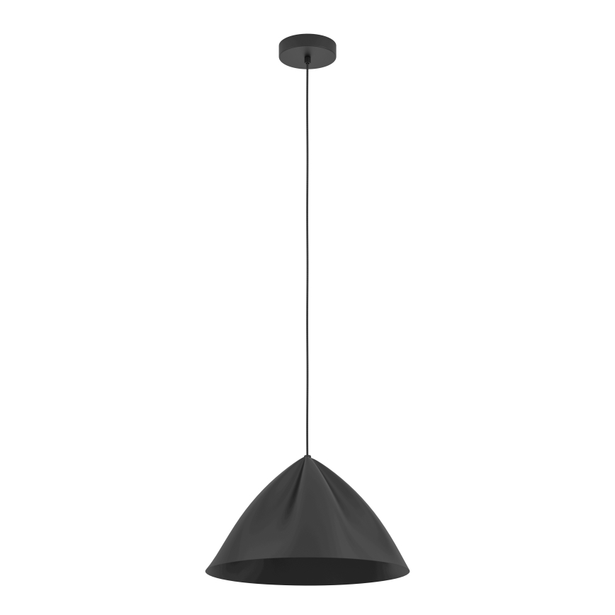 Eglo - Lampadario a sospensione con filo 1xE27/40W/230V nero