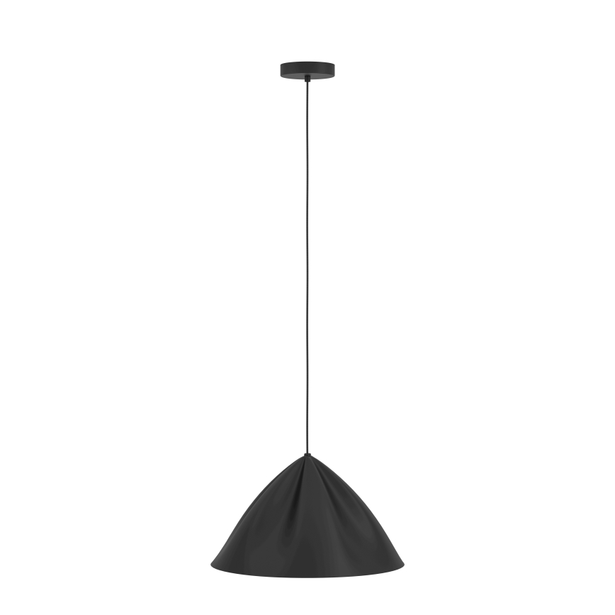 Eglo - Lampadario a sospensione con filo 1xE27/40W/230V nero