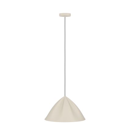 Eglo - Lampadario a sospensione con filo 1xE27/40W/230V color crema