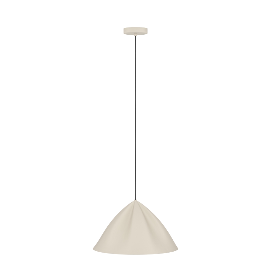 Eglo - Lampadario a sospensione con filo 1xE27/40W/230V color crema