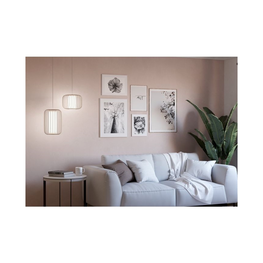 Eglo - Lampadario a sospensione con filo 1xE27/40W/230V diametro 28,5 cm