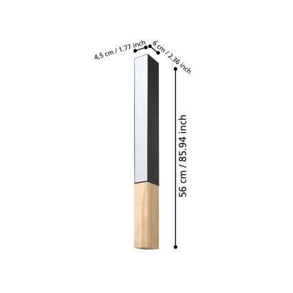 Eglo - Applique a LED LED/12W/230V