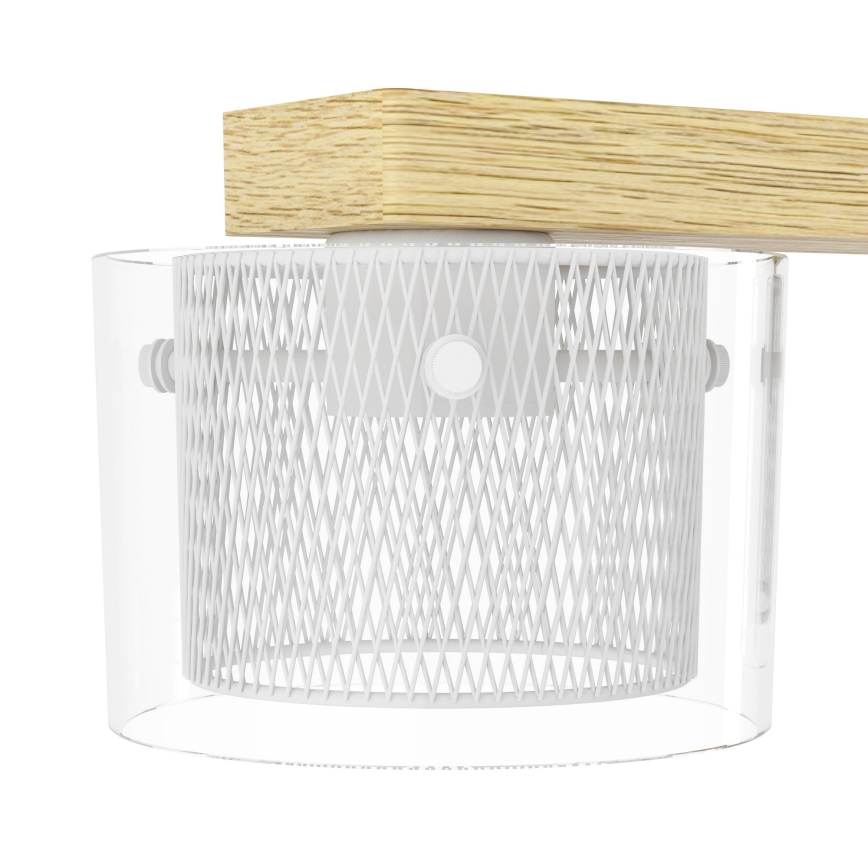 Eglo - LED RGBW Lampadario dimmerabile a sospensione con filo 4xLED/3,7W/230V 2700-6500K