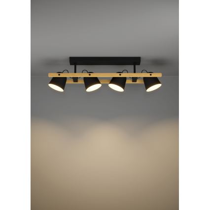 Eglo - LED RGBW Lampadario a plafone dimmerabile 4xLED/3,7W/230V 2700-6500K