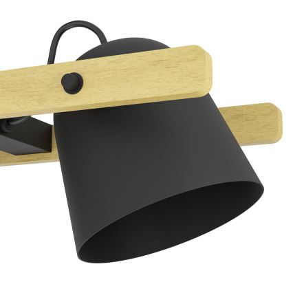 Eglo - LED RGBW Lampadario dimmerabile a sospensione con filo 4xLED/3,7W/230V 2700-6500K