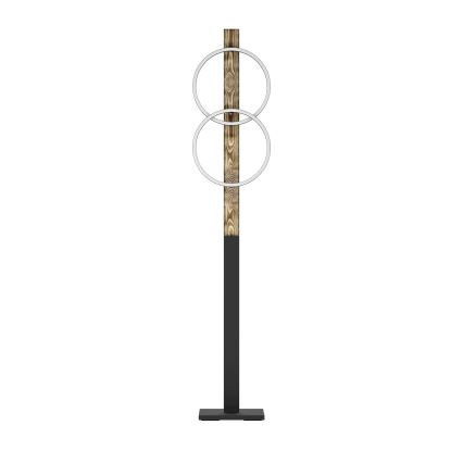Eglo - Lampada LED da terra 2xLED/12W/230V 3000K marrone/nero