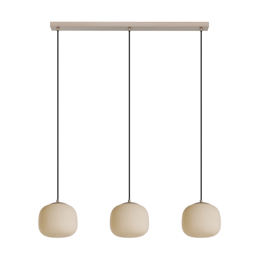 Eglo - Lampadario a sospensione con filo 3xE27/40W/230V