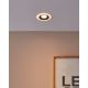 Eglo - Lampada LED da incasso LED/4,8W/230V nero