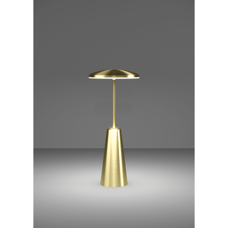 Eglo - LED Dimmerabile touch per esterni lampada LED/2,8W/5V 2400K/3000K/4000K 5200 mAh IP54 oro
