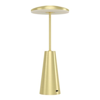 Eglo - LED Dimmerabile touch per esterni lampada LED/2,8W/5V 2400K/3000K/4000K 5200 mAh IP54 oro