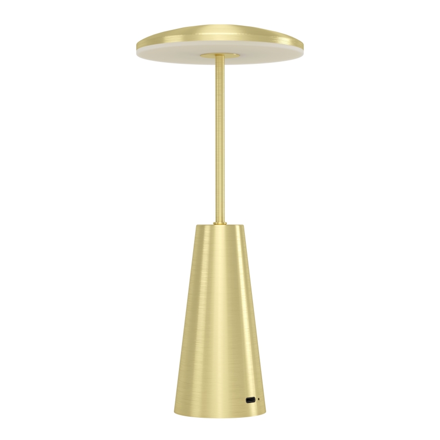 Eglo - LED Dimmerabile touch per esterni lampada LED/2,8W/5V 2400K/3000K/4000K 5200 mAh IP54 oro