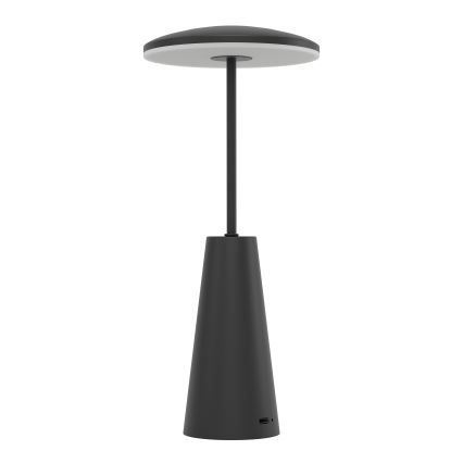 Eglo - LED Dimmerabile touch per esterni lampada LED/2,8W/5V 2400K/3000K/4000K 5200 mAh IP54 nero