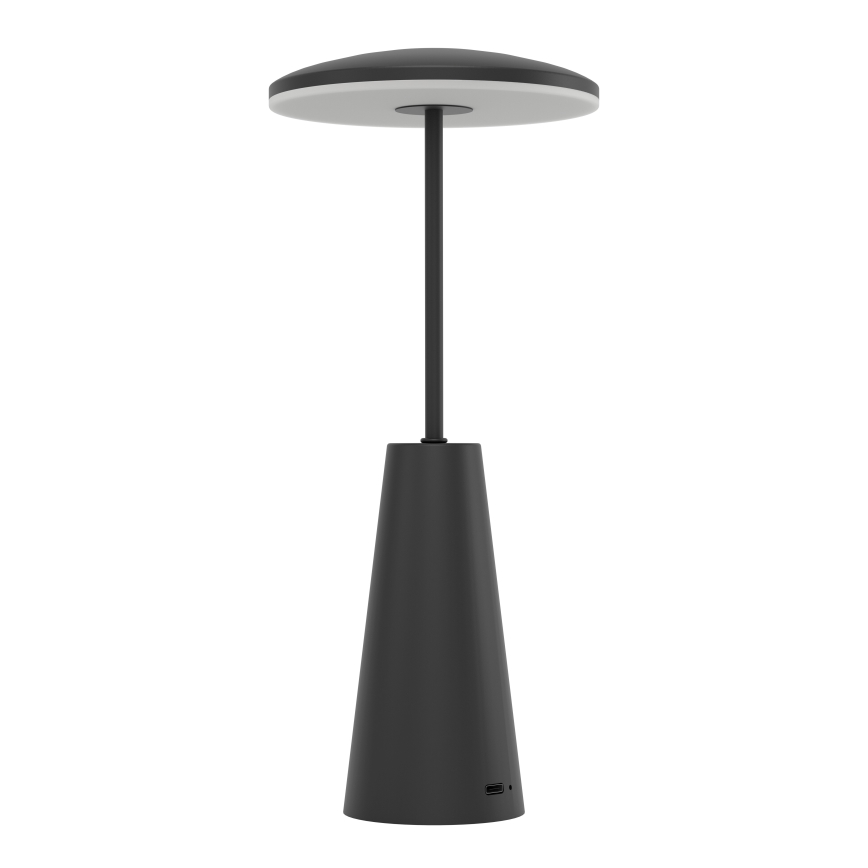 Eglo - LED Dimmerabile touch per esterni lampada LED/2,8W/5V 2400K/3000K/4000K 5200 mAh IP54 nero