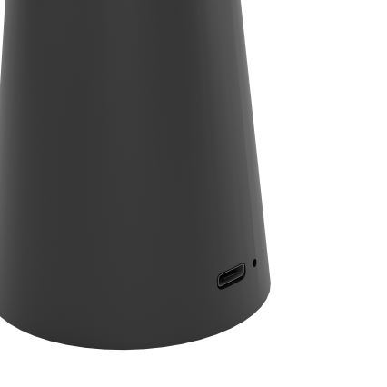 Eglo - LED Dimmerabile touch per esterni lampada LED/2,8W/5V 2400K/3000K/4000K 5200 mAh IP54 nero