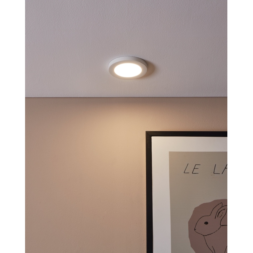 Eglo - Faretto da incasso LED/5,5W/230V 4000K bianco diam. 11,7 cm