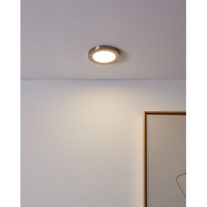 Eglo - Lampada LED da incasso LED/5,5W/230V 4000K cromo opaco