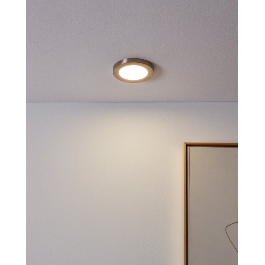 Eglo - Lampada LED da incasso LED/5,5W/230V 4000K cromo opaco