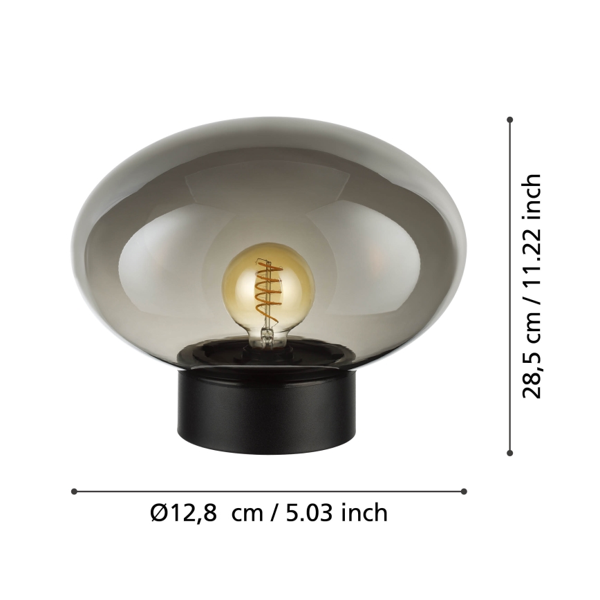 Eglo - Lampada da tavolo 1xE27/40W/230V 27 cm