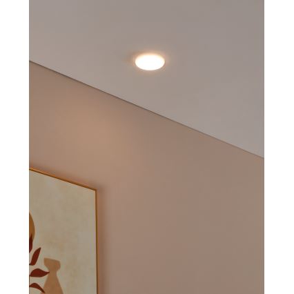 Eglo - Lampada LED da incasso per bagni LED/4,5W/230V diametro 7,5 cm IP65