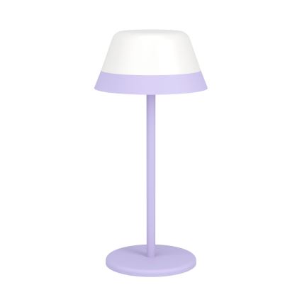 Eglo - LED RGBW Dimmerabile touch per esterni lampada 2in1 LED/1,5W/5V 2600 mAh IP54 viola