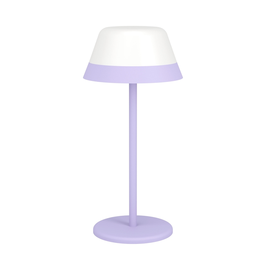 Eglo - LED RGBW Dimmerabile touch per esterni lampada 2in1 LED/1,5W/5V 2600 mAh IP54 viola