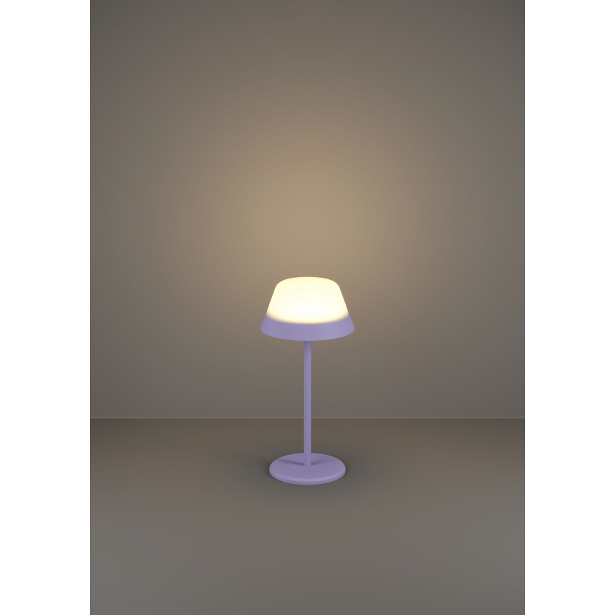 Eglo - LED RGBW Dimmerabile touch per esterni lampada 2in1 LED/1,5W/5V 2600 mAh IP54 viola