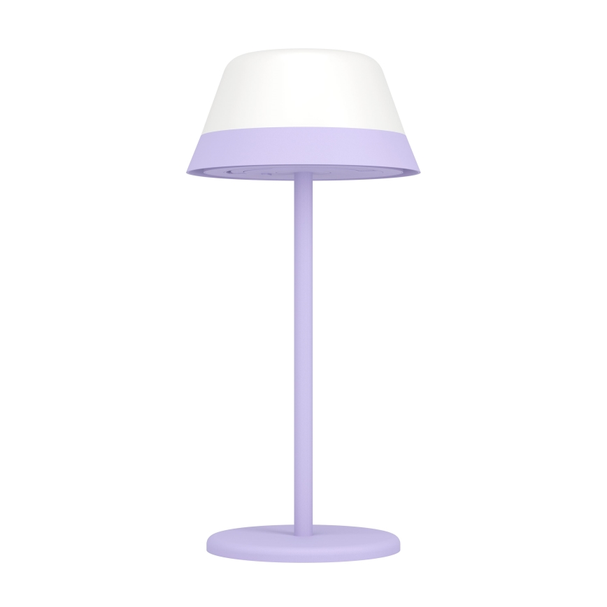 Eglo - LED RGBW Dimmerabile touch per esterni lampada 2in1 LED/1,5W/5V 2600 mAh IP54 viola