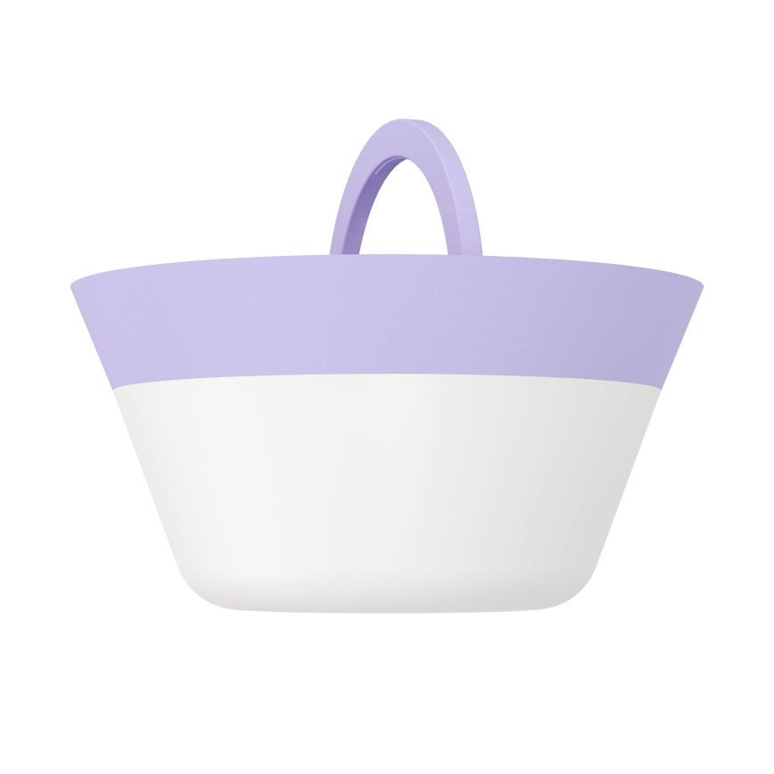 Eglo - LED RGBW Dimmerabile touch per esterni lampada 2in1 LED/1,5W/5V 2600 mAh IP54 viola