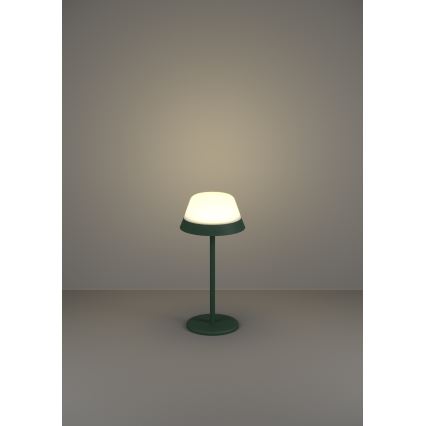 Eglo - LED RGBW Dimmerabile touch per esterni lampada 2in1 LED/1,5W/5V 2600 mAh IP54 verde