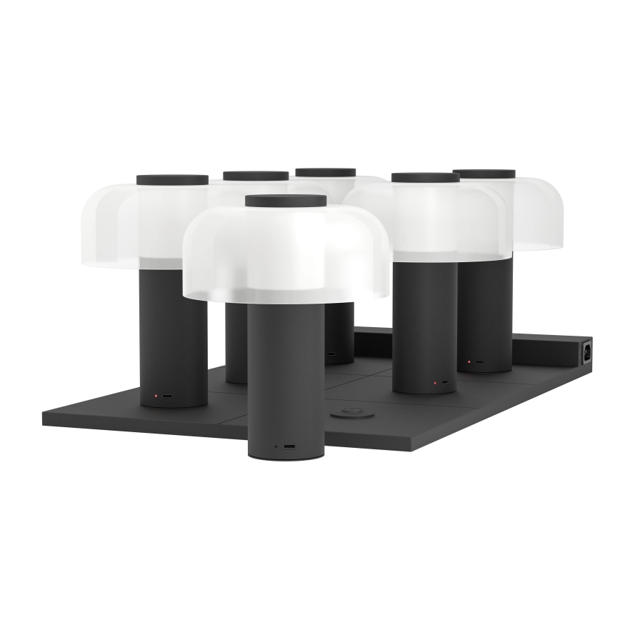 Eglo - LED Dimmerabile touch per esterni lampada LED/2,25W/5V 2400-4000K 5200 mAh IP44 nero/bianco