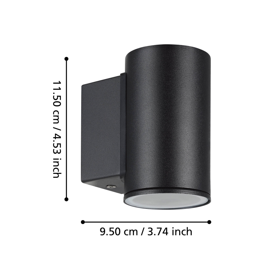 Eglo - Applique a LED da esterno 1xGU10/2,8W/230V IP44