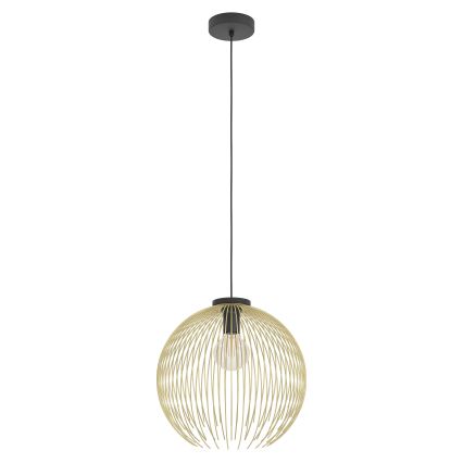 Eglo - Lampadario a sospensione con filo 1xE27/40W/230V oro