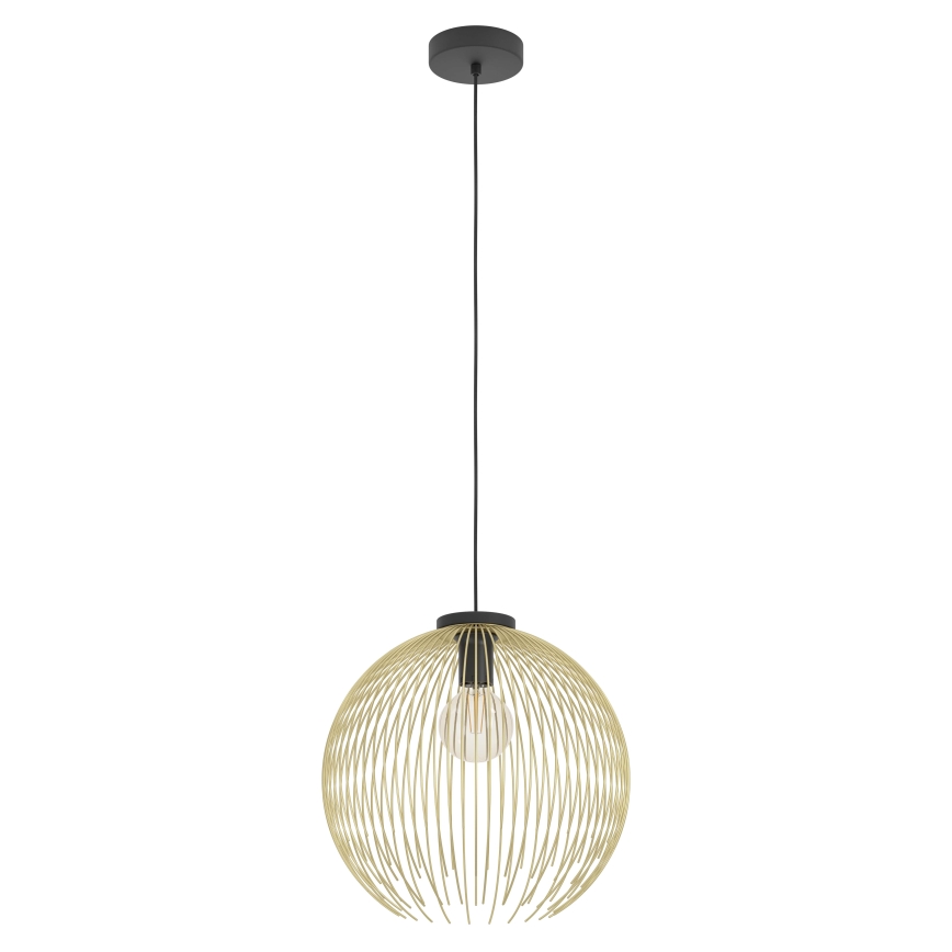 Eglo - Lampadario a sospensione con filo 1xE27/40W/230V oro