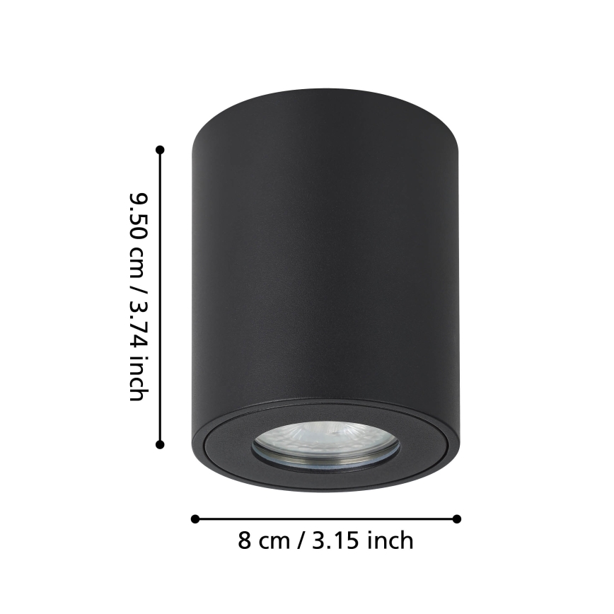 Eglo - Luce Spot da esterno 1xGU10/5W/230V diametro 8 cm IP44