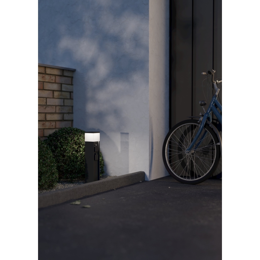 Eglo - Lampada da esterno con 2 prese 1xE27/25W/230V IP54 antracite