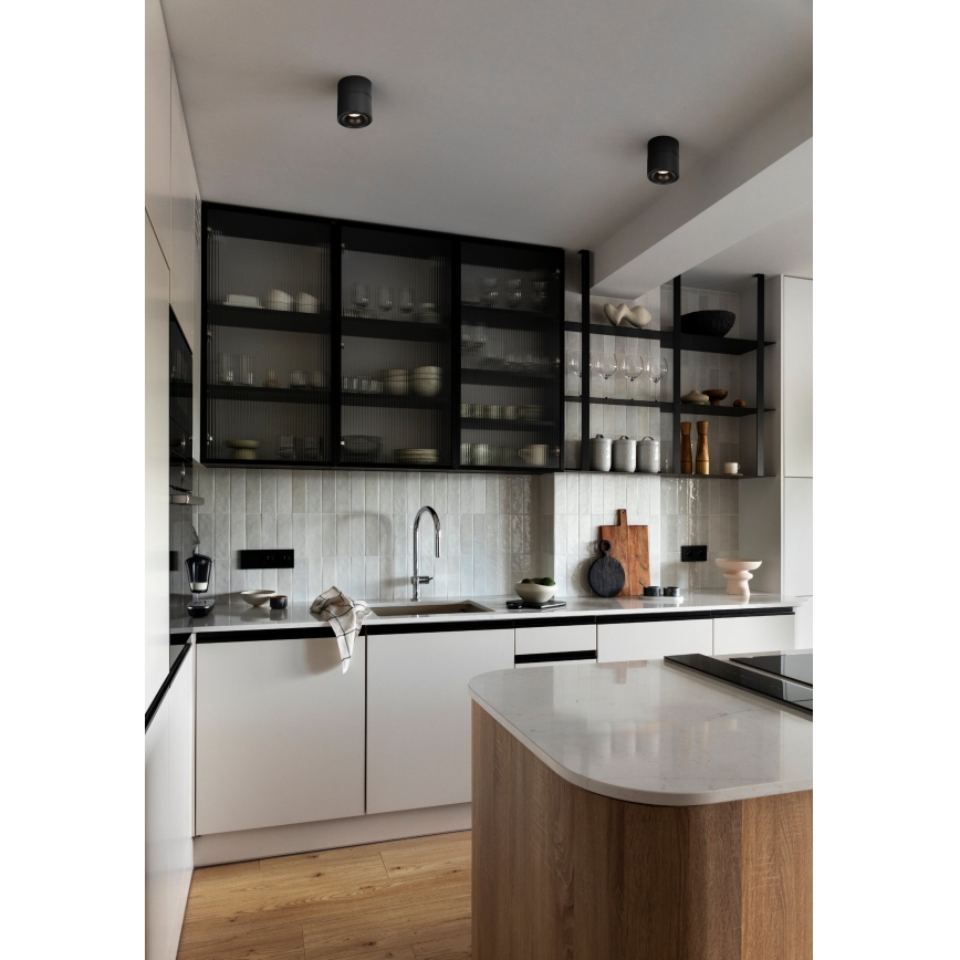 Eglo - Faretto LED LED/8W/230V 3000K nero