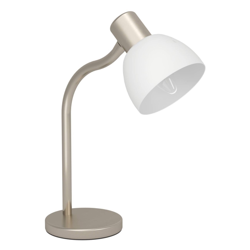 Eglo - Lampada da tavolo 1xE14/25W/230V cromo opaco