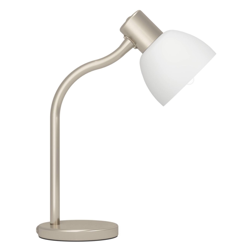 Eglo - Lampada da tavolo 1xE14/25W/230V cromo opaco