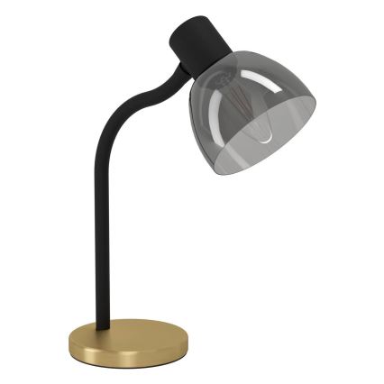 Eglo - Lampada da tavolo 1xE14/25W/230V oro/nero