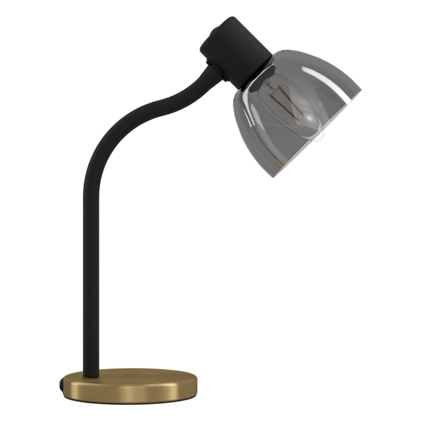 Eglo - Lampada da tavolo 1xE14/25W/230V oro/nero