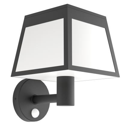 Eglo - Applique a LED solare con sensore LED/7,5W/3,7V IP44