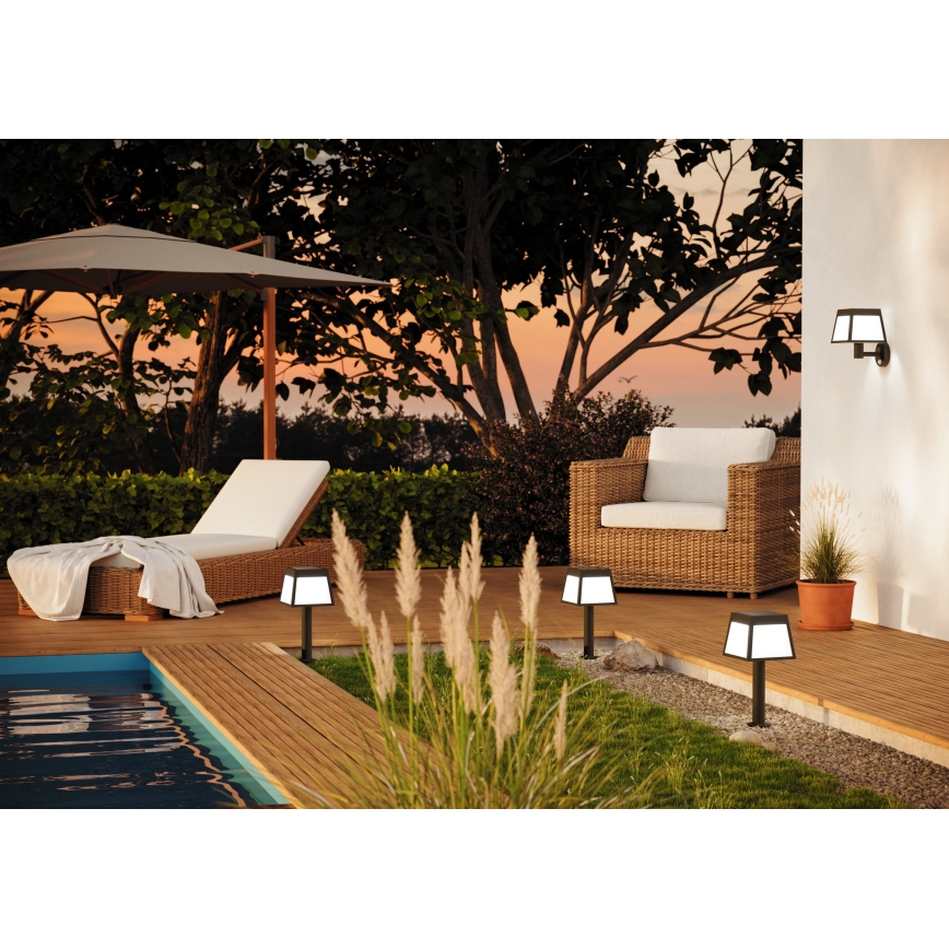 Eglo - Luce solare a LED con sensore LED/7,5W/3,7V 56cm 2200 mAh IP44
