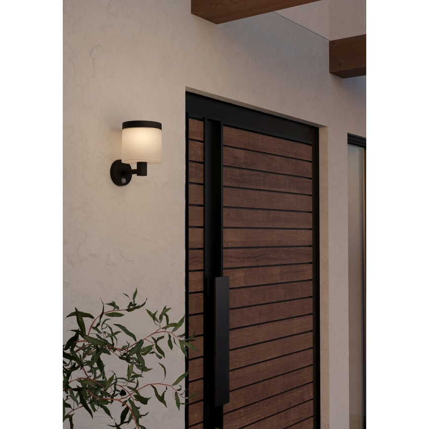 Eglo - Applique a LED solare con sensore LED/7,5W/3,7V IP44